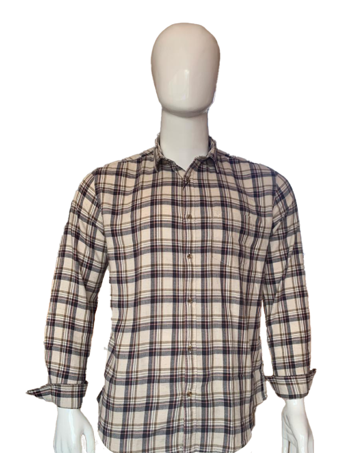 Mem Famous-Blue & Red Checks Shirt