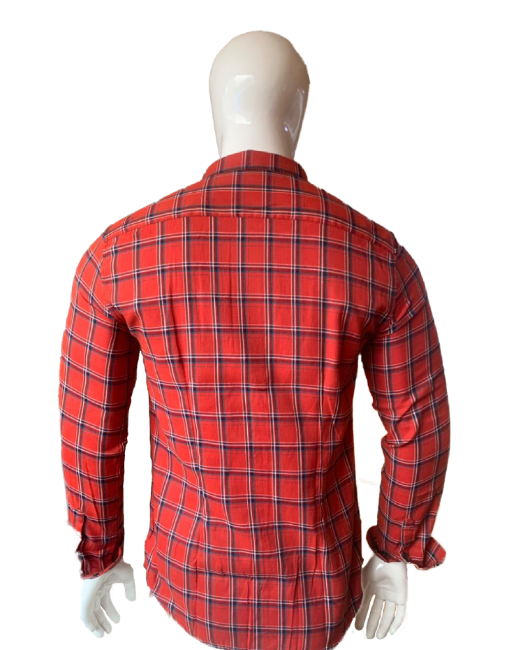 Mem famous- Red checks Shirt